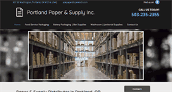 Desktop Screenshot of pdxpaper.com